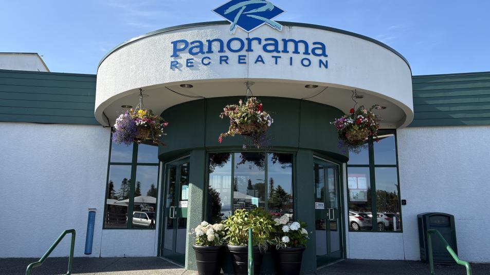 Panorama Recreation Centre front entrance